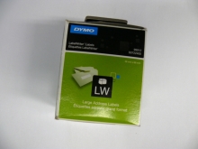 DYMO Etiketten, 36 x 89 mm weiß, festhaftend (99012)