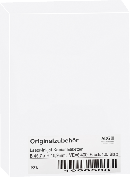 Laser-Inkjet-Kopier-Etiketten wie ZWE 6021 -  100 Blatt