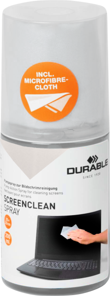 DURABLE Bildschirm-Reinigungsset "SCREENCLEAN SET"