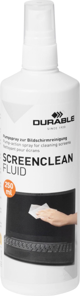 DURABLE Bildschirmreiniger SCREENCLEAN FLUID, 250 ml