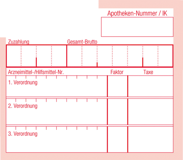 Rezept-Korrekturetiketten, 55 x 51 mm,