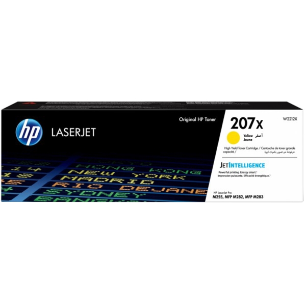 HP Toner 207X für HP Color LJ Pro M255dw ( W2212X) gelb